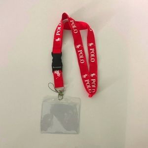 Polo By Ralph Lauren Lanyard & Vaccine Card Holder
